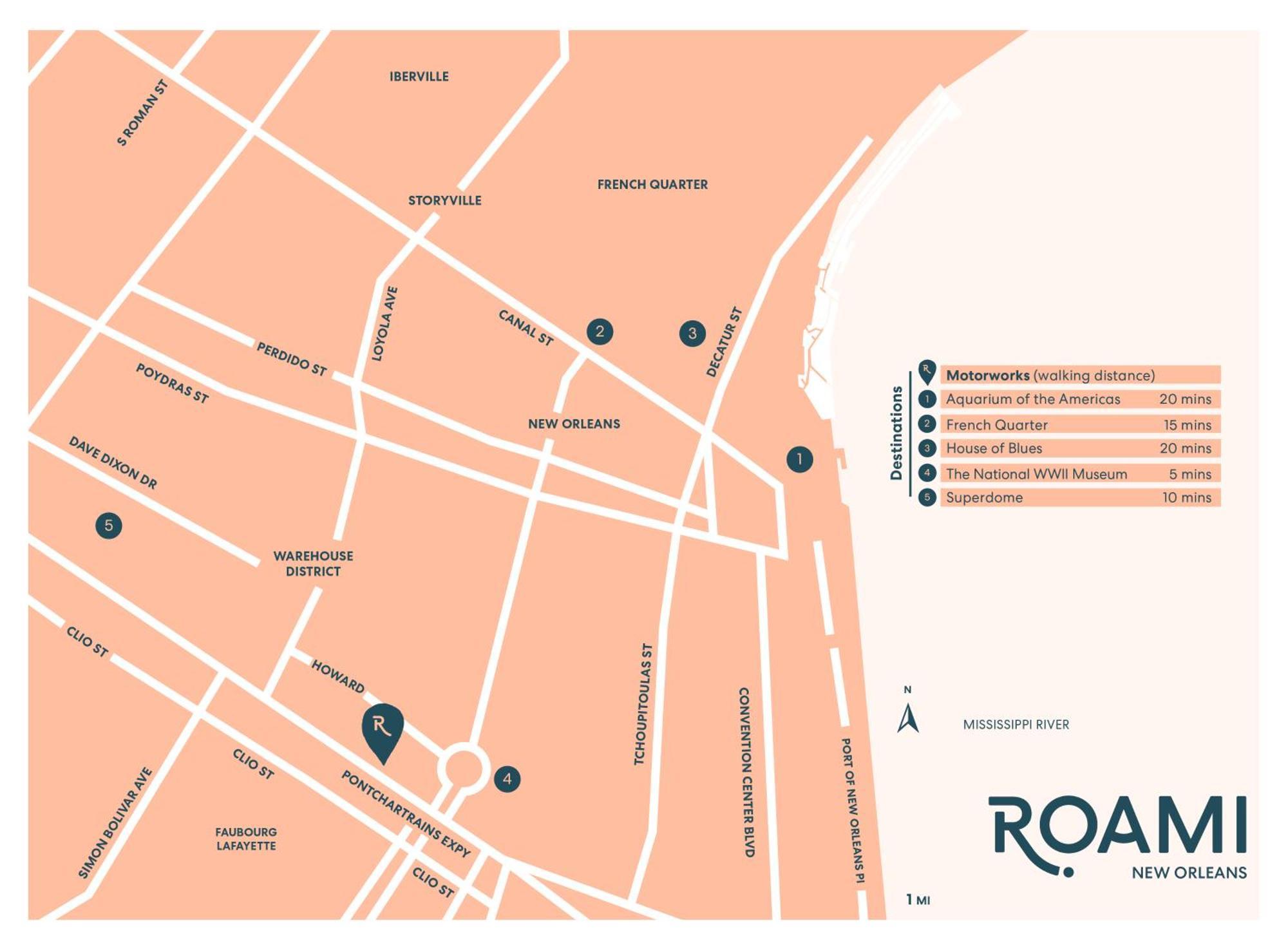 Roami At Motorworks Aparthotel New Orleans Ngoại thất bức ảnh